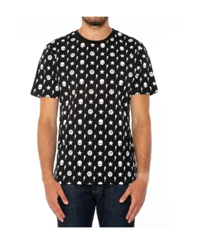 Hydrogen Printed T-shirt In Black