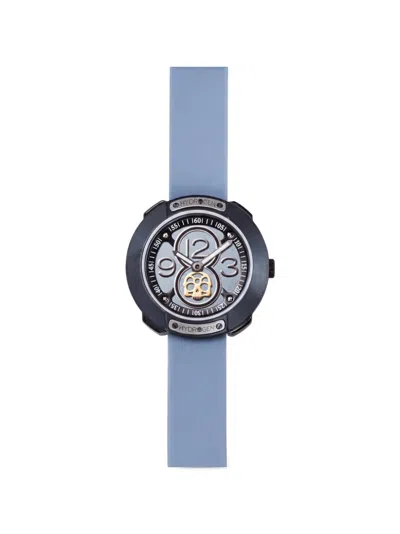 Hydrogen Skull Plaque 29mm Watch In Blue