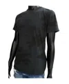 Hydrogen T-shirt With Round Neck And Short Sleeves In Black