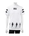 Hydrogen T-shirt With Round Neck And Short Sleeves In White