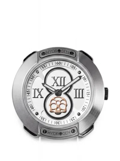 Hydrogen Vista Roman 29mm Skull-motif Watch In Silver
