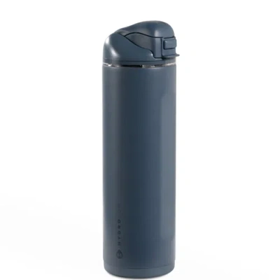 Hydrojug Ease2o 24oz Insulated Stainless Steel Water Bottle With Dual Sip & Chug Lid In Blue