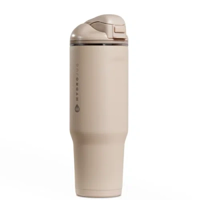Hydrojug Ease2o 32oz Insulated Stainless Steel Water Bottle With Dual Sip & Chug Lid In Neutral
