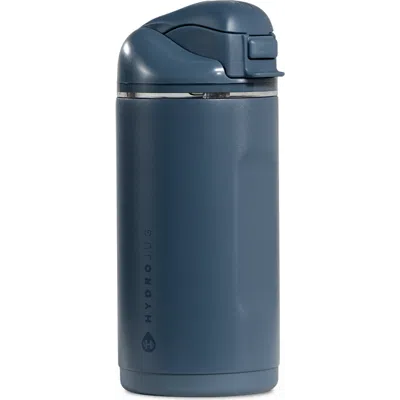 Hydrojug Ease2o Kids 14oz Insulated Stainless Steel Water Bottle With Dual Lid In Blue