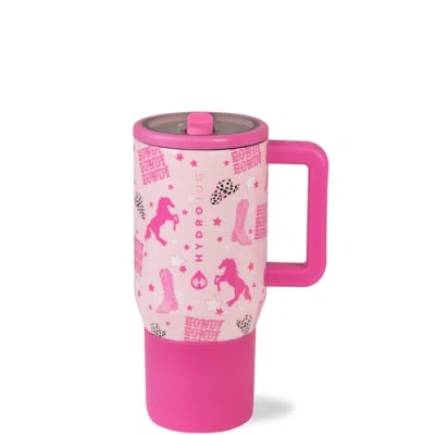 Hydrojug Kids Traveler Insulated Water Bottle With Flip Straw & Handle 20oz In Pink