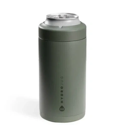 Hydrojug Standard Can Cooler, Insulated Stainless Steel Cup With Screw-top Ring & Non-slip Rubber Ba