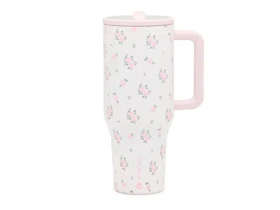 Hydrojug Traveler Wild Rose 32oz. Water Bottle In White
