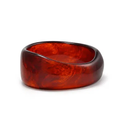 Hye Jane Jewelry Women's Brown Tortoise Forma Bangle