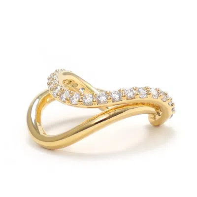 Hye Jane Jewelry Women's Gold Fluid Ear Cuff