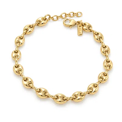 Hye Jane Jewelry Women's Gold Hollis Puffy Mariner Chain Bracelet