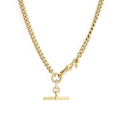 Hye Jane Jewelry Women's Gold Jett T-bar Necklace