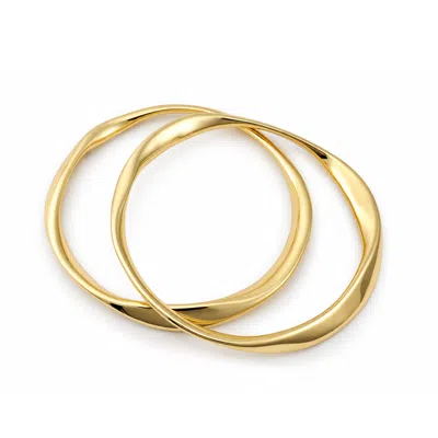 Hye Jane Jewelry Women's Gold Tomboy Bangles