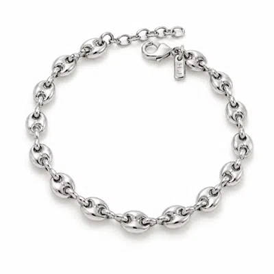 Hye Jane Jewelry Women's Silver Hollis Puffy Mariner Bracelet