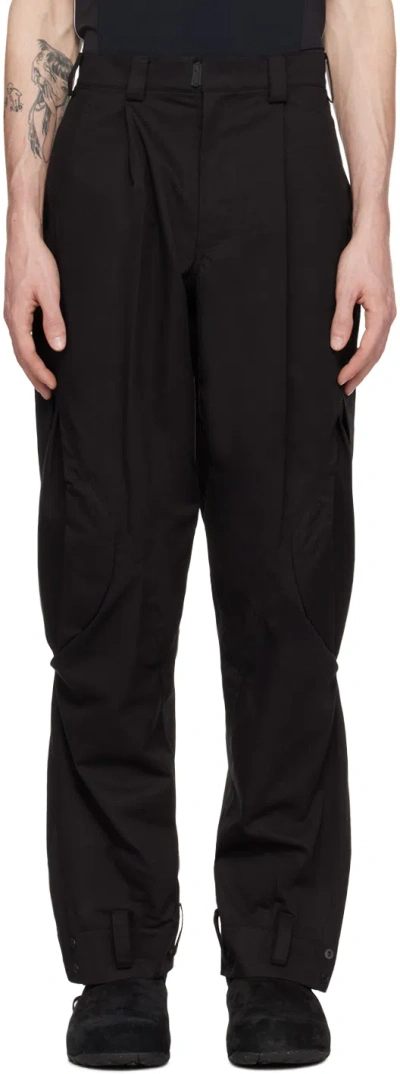 Hyein Seo Black Flap Pocket Cargo Pants