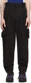 Hyein Seo Black Military Cargo Pants In Black