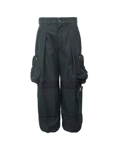 Hyein Seo Black Nine-cent Work Casual Pants