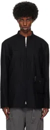 Hyein Seo Black Suit & Waist Bag Jacket In Black