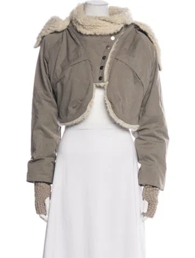 Pre-owned Hyein Seo Bolero W/ Tags In Grey