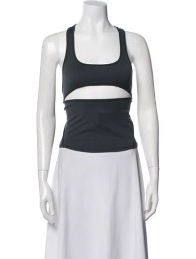 Pre-owned Hyein Seo Crew Neck Sleeveless Sports Bra In White