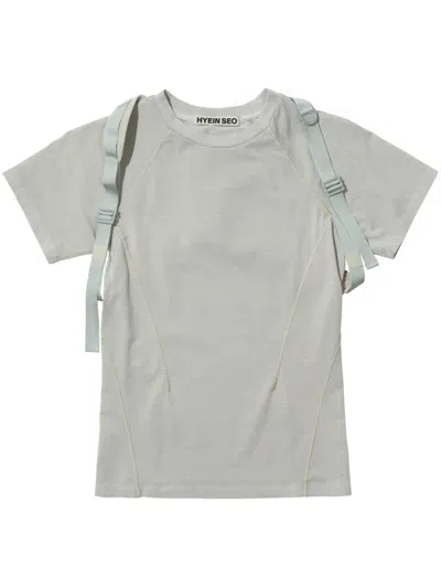 Hyein Seo Crew-neck T-shirt In Grau