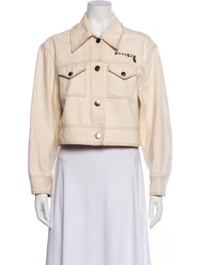 Pre-owned Hyein Seo Denim Jacket In Pink