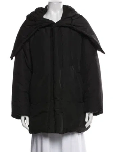 Pre-owned Hyein Seo Down Coat In Black