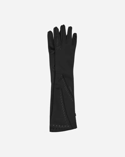 Hyein Seo Graphic Long Gloves In Black