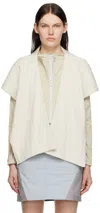 Hyein Seo Green Layered Jacket In Fog Green
