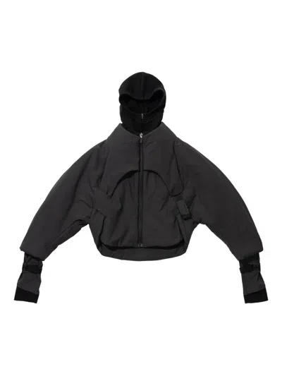 Hyein Seo Hooded Puffer Jacket In Black