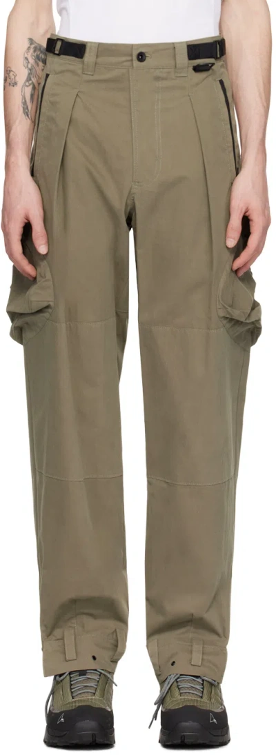Hyein Seo Khaki Military Cargo Pants