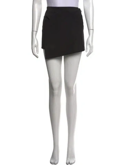Pre-owned Hyein Seo Mini Skirt In Black