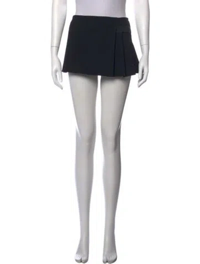 Pre-owned Hyein Seo Mini Skirt In Black