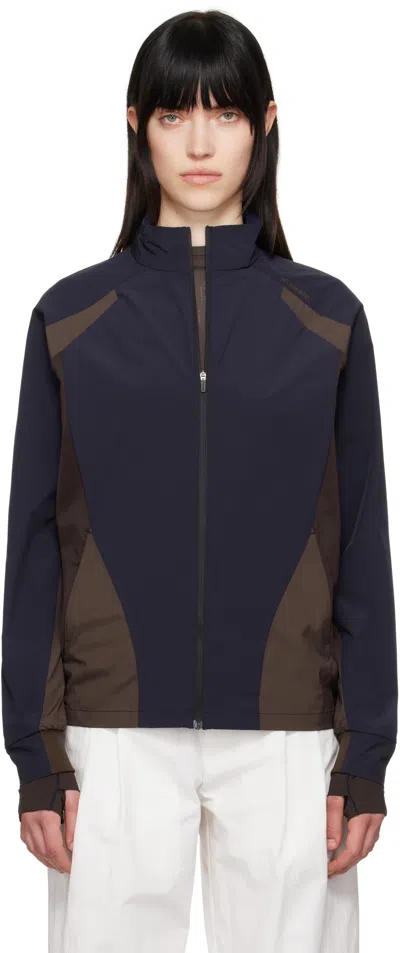 Hyein Seo Navy Zip-up Track Jacket