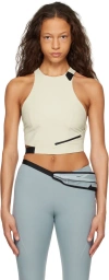 Hyein Seo Off-white Strap Tank Top In Ivory