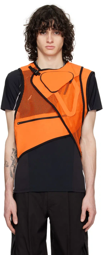 Hyein Seo Orange Utility Vest