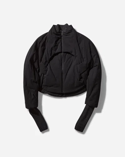 Hyein Seo Padded Harness Jacket With Gloves In Black
