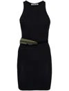 Hyein Seo Pouch-appliqué Tank Dress In Blue