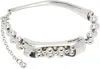 Hyein Seo Silver Beaded Bracelet In Silver
