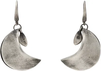 Hyein Seo Silver Crescent Earrings