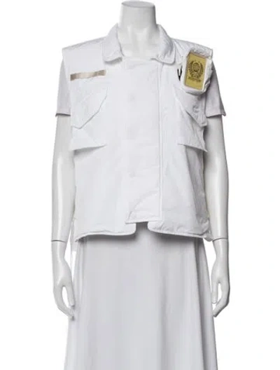 Pre-owned Hyein Seo Vest In White