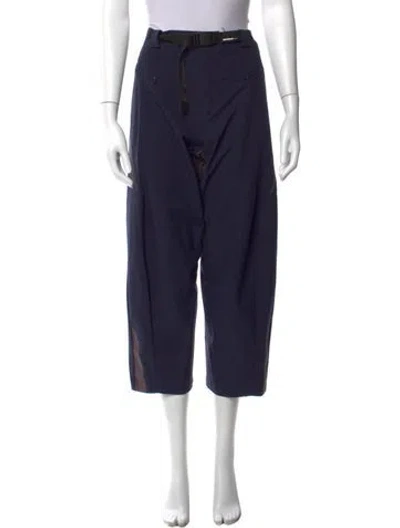 Pre-owned Hyein Seo Wide Leg Pants In Blue