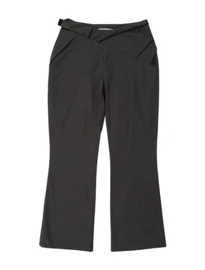 Pre-owned Hyein Seo Wide Leg Pants In Gray
