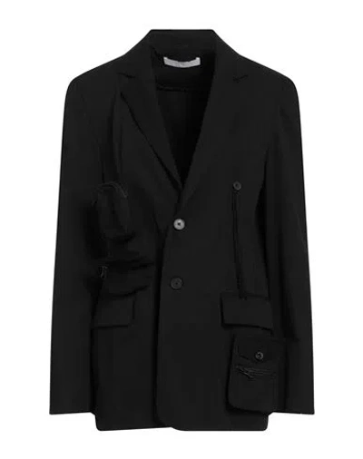 Hyein Seo Woman Blazer Black Size 1 Cotton In Black