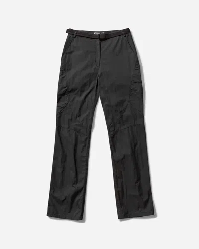 Hyein Seo Women S Low-rise Pants With Belt In Black