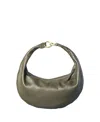 Hyer Goods 3-in-1 Small Convertible Hobo Crescent Ring Bag In Green