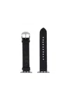 Hyer Goods Apple Watch Band 38mm/ 40mm/ 41mm In Black Lizard/ Silver