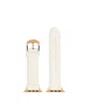 Hyer Goods Apple Watch Band 42mm/ 44mm/ 45mm/ 49mm In White/ Gold