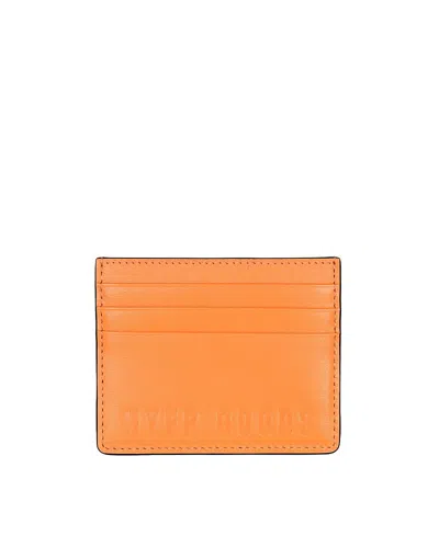 Hyer Goods Card Wallet In Neon Orange