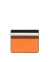 Hyer Goods Card Wallet In Orange Colorblock