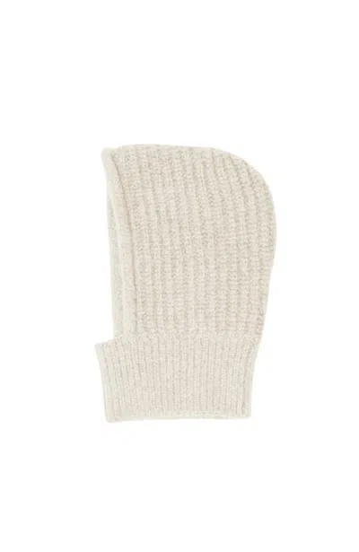 Hyer Goods Chunky Alpaca Wool Balaclava In Neutral